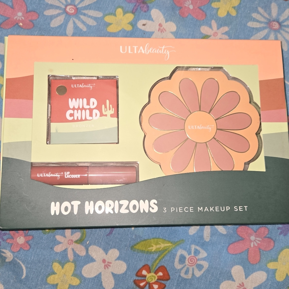Ulta beauty hot horizons bronzer eyeshadow lipstick set new